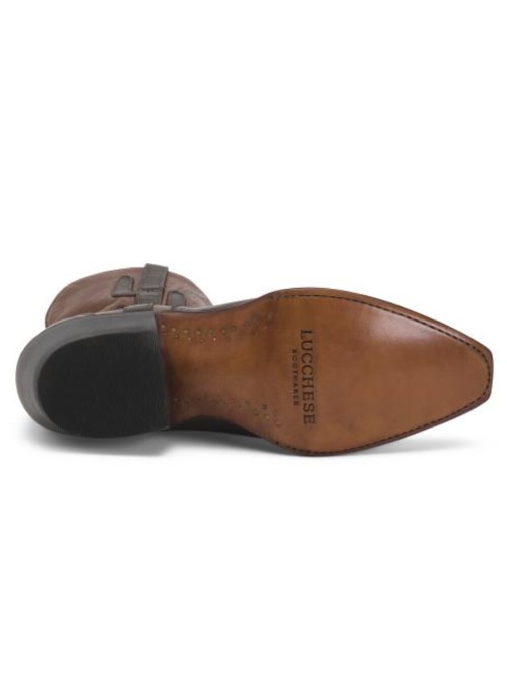 Lucchese Women's Limited Edition April Cactus Western Cowboy Booties - Snip Toe - Picture 3 of 3